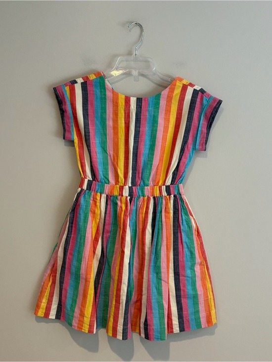 Crewcuts Other - Crewcuts Bright Multi-Stripe Cotton Dress Size 10 NWT
